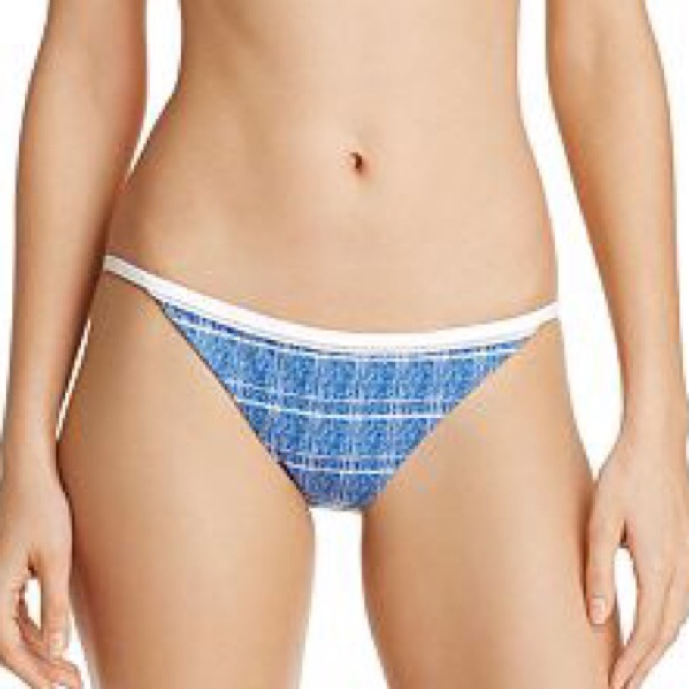 NWT Tavik Antic Full Coverage Bikini Swim Bottom - Blue - M